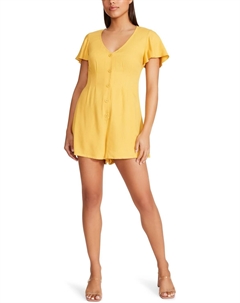 Комбинезон She Hangs Out Romper, цвет Sunny Yellow Steve madden