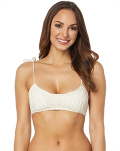 Купальный топ Oceans Together Crochet Top, цвет Shell Rip curl