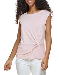 Пуловер Sleeveless with Twist Detail, цвет Petal Calvin klein