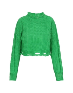 Пуловер, зеленый Mymo