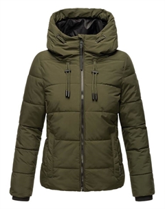 Пуховик, цвет dark olive Marikoo