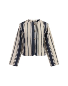 Блейзер, цвет dunkelmarine wollweisser streifen Dreimaster