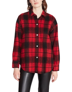 Рубашка Sophia Shacket, красный Steve madden