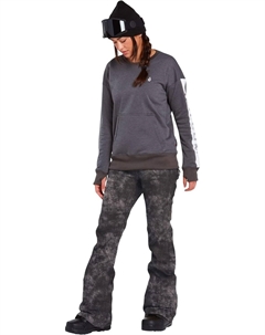 Брюки Snow Species Stretch Pants, цвет Acid Black Volcom