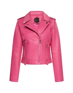 Демисезонная куртка, розовый Faina