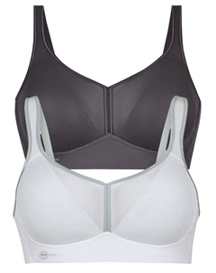 Спортивный бюстгальтер, цвет weiss anthrazit Anita