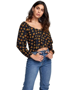 Топ Cartia, черный Rvca