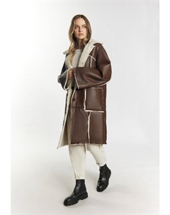 Пуховик, коричневый Dreimaster