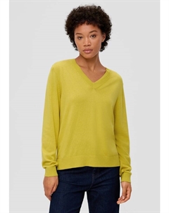 Пуловер, желтый S.oliver