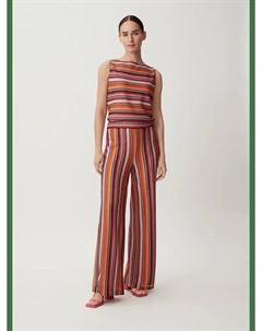 Тканевые брюки, розовый Comma,