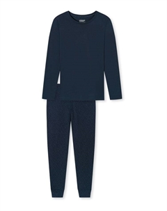 Ночное белье, темно-синий Schiesser