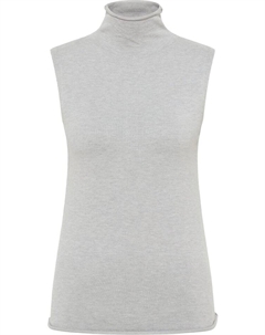 Свитер-жилет, цвет grau melange Dreimaster