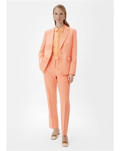 Тканевые брюки, оранжевый Comma,