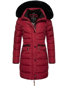 Пуховик, цвет dark red with black fur Navahoo