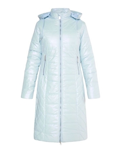 Пуховик, светло-синий Faina