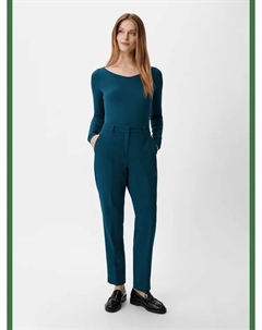 Тканевые брюки, синий Comma,