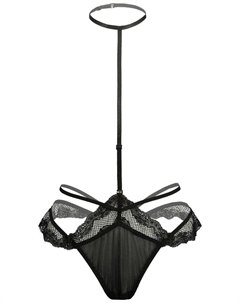 Стринги, черный Ulla popken