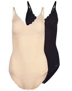 Боди, цвет beige/black Skiny