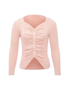 Пуловер, розовый Leo selection