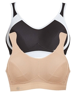 Спортивный бюстгальтер, цвет desert schwarz Anita