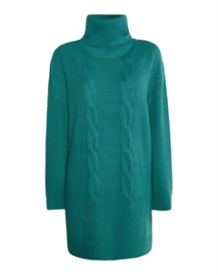 Вязаное платье Knitted dress Biany, цвет jade Mymo