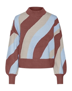 Водолазка Sweater, разноцветный Vero moda