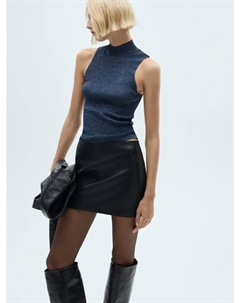 Майка Top TYRA, цвет blue/navy/light blue Mango