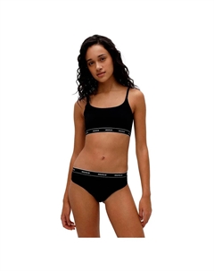 Стринги Stripe 3 units, черный Hugo