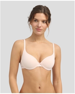 Бюстгальтер на косточках с невидимым эффектом, розовый Dim