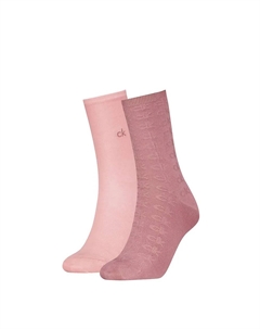 Носки 701230656 2 units, розовый Calvin klein