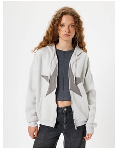 Толстовка Sweatshirt, серый Koton