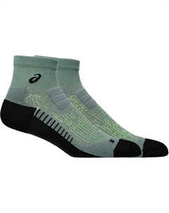 Носки Performance Run Quarter short, зеленый Asics