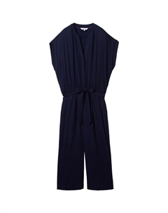 Комбинезон Jumpsuit, темно-синий Tom tailor