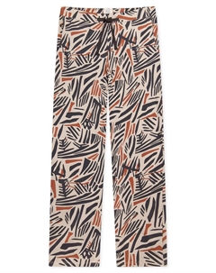 Пижамные брюки Mix & Relax, цвет Beige/Black Schiesser