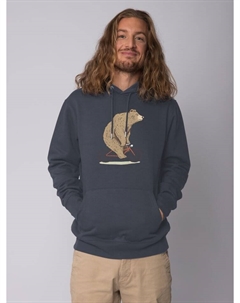Толстовка Sweatshirt Fahrradbär, цвет India Ink Grey Watapparel