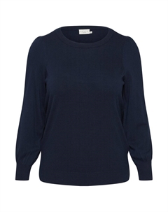 Базовый свитер Sweater Miana, темно-синий Kaffe curve