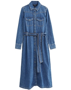 Платье рубашка Shirt Dress, темно-синий Next