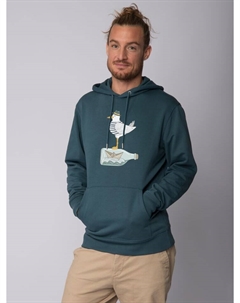 Толстовка Sweatshirt Möwe mit Hut, цвет Petrol Watapparel
