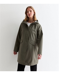 Дождевик цвета хаки для беременных, хаки New look