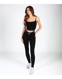 Черные леггинсы с запахом и запахом ананаса, черный Pineapple