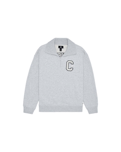 ESSENTIAL SWHEATSHIRT Толстовка унисекс серая, серый Converse