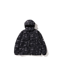 BAPE Color Camo свободный крой пуховик, синий A bathing ape®