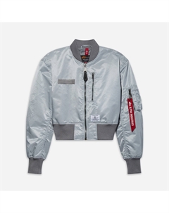 Укороченная летная куртка L-2B gen ii, голубой Alpha industries