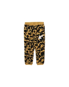 BAPE 1st Camo спортивные штаны, зеленый A bathing ape®