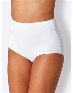 Трусики на талии (2 шт.), белый Schiesser