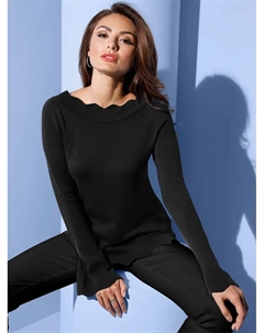 Вязаный свитер "Пуловер", черный Creation l