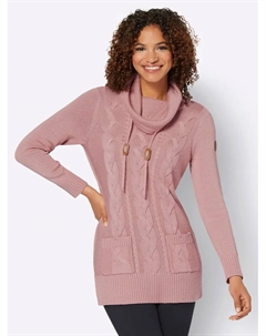 Повседневный образ Длинный пуловер "Длинный пуловер", цвет Hortensie Casual looks