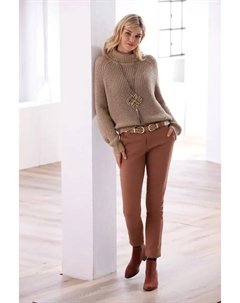 Вязаный свитер "Пуловер", коричневый Heine