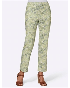Тканые брюки, цвет Lindgrün-Zitrone-Bedruckt Classic basics