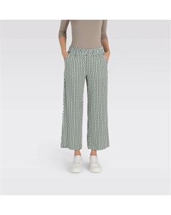 Брюки 3/4 "CHIARA CROPPED", с широкими прямыми штанинами, цвет P.Stone Mac